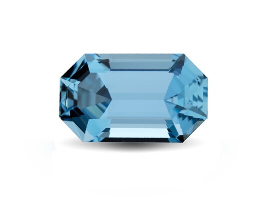 Đá aquamarine màu xanh nước biển