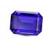 Đá tanzanite màu tím cắt hình lục giác