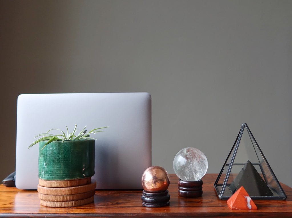 fengshui stone on table